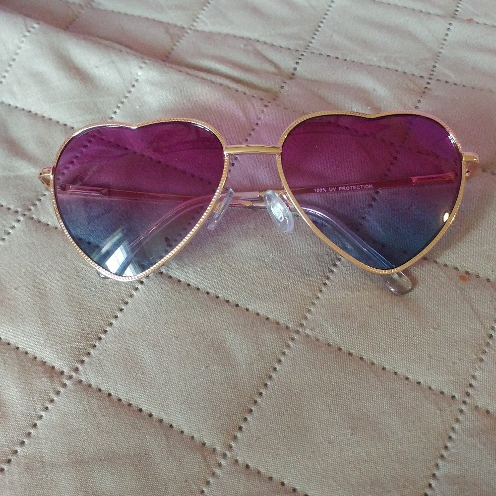 BN heart sunglasses.